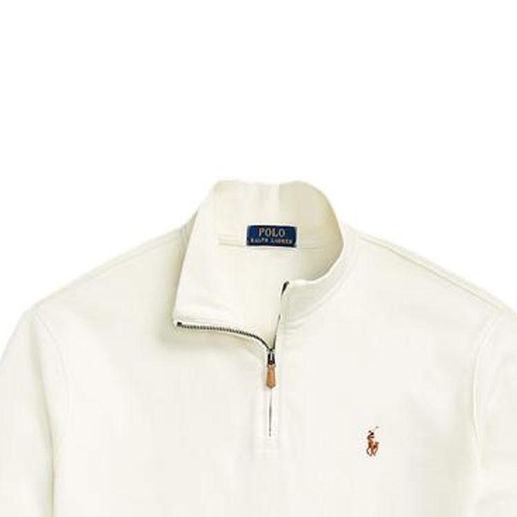 Polo Ralph Lauren Felpa Uomo FW23 Bianca MNPOKNI16822279-101