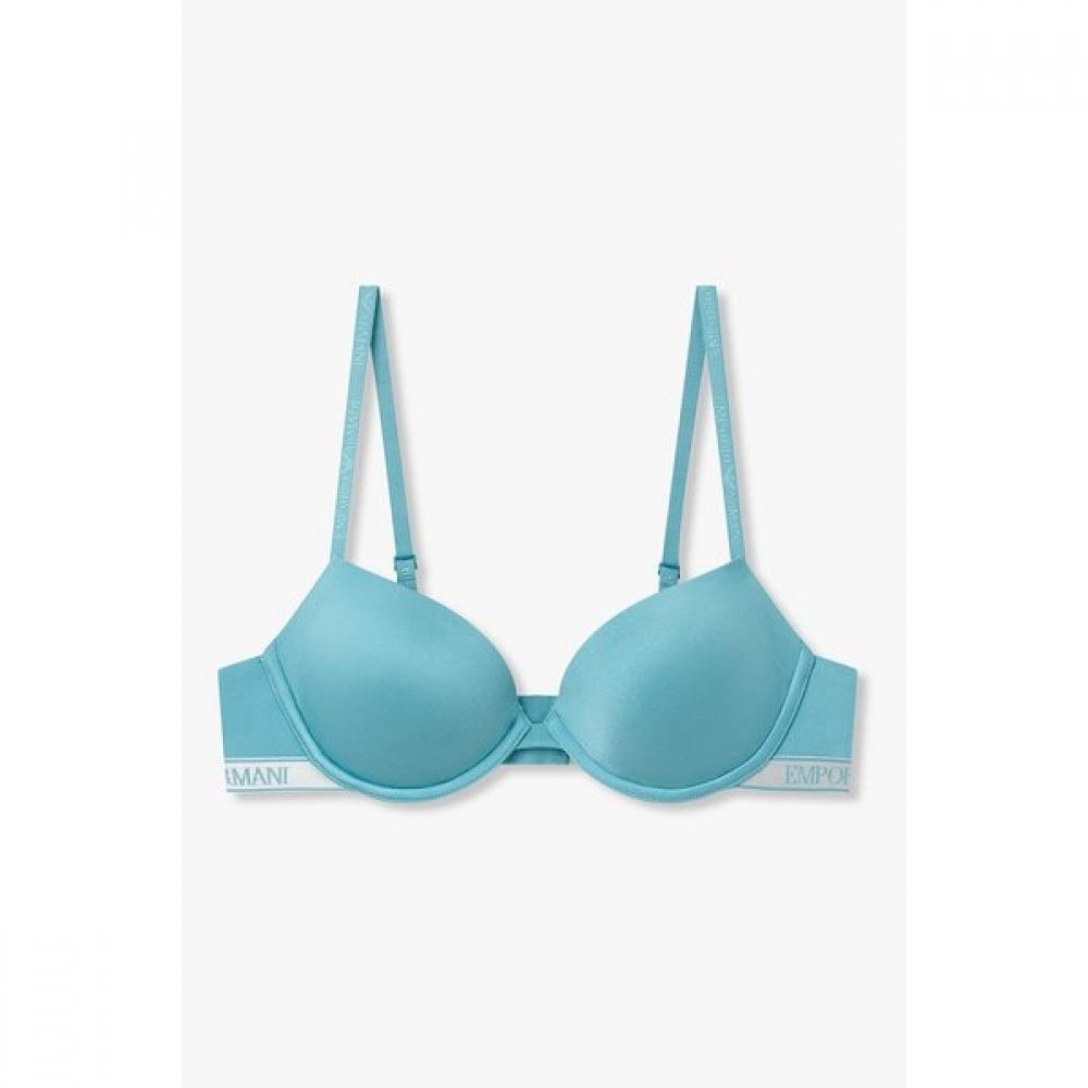 Emporio Armani Женский глянцевый бюстгальтер пуш-ап S 086185505 75A