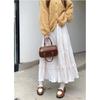 Corduroy Girly Style Long Slimming Cake Skirt - Autumn/Winter Collection