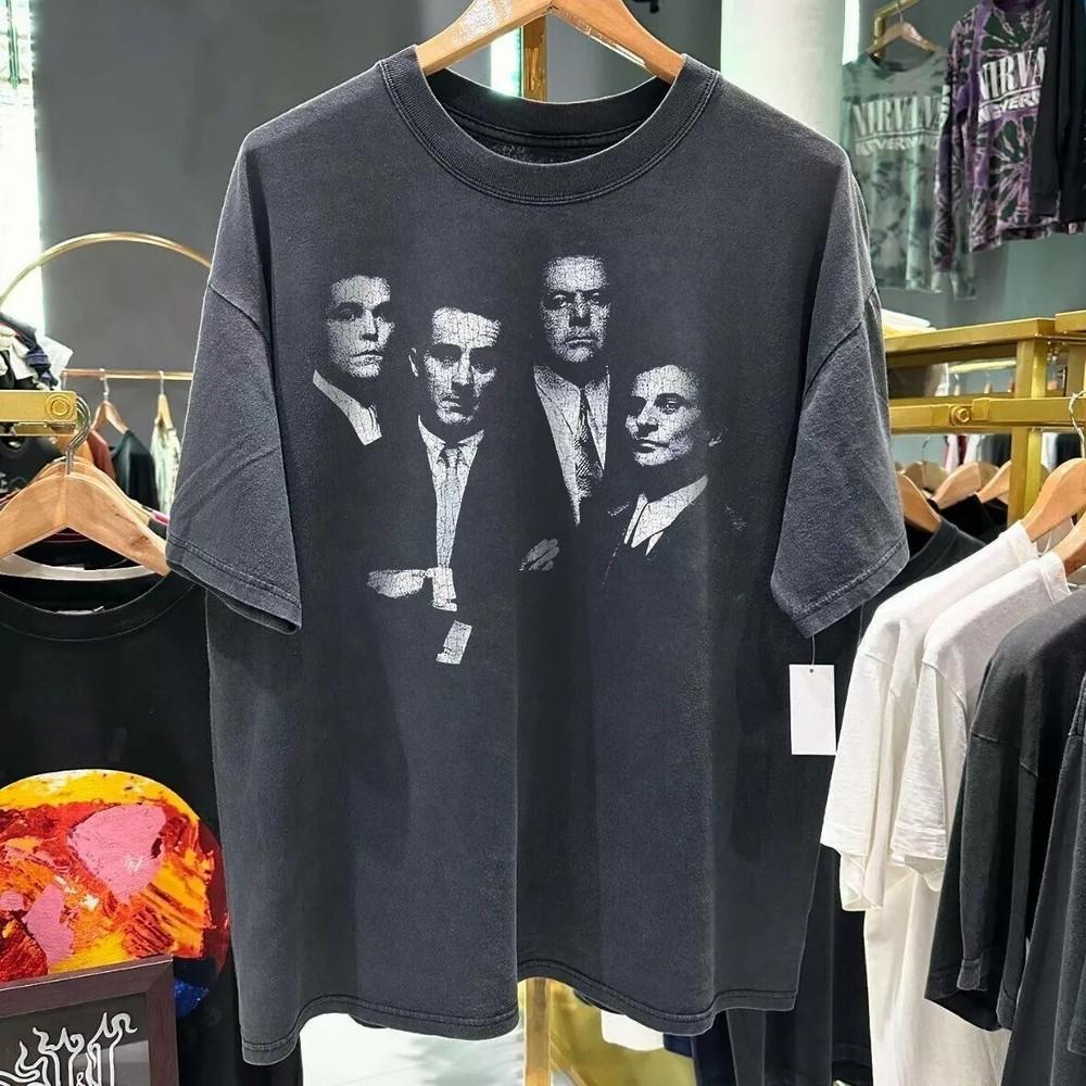 ВИНТАЖНАЯ РЕДКАЯ ПРОМО-ФУТБОЛКА GOODFELLAS Для Мужчин Женщин S-5XL Унисекс Футболка XXXL