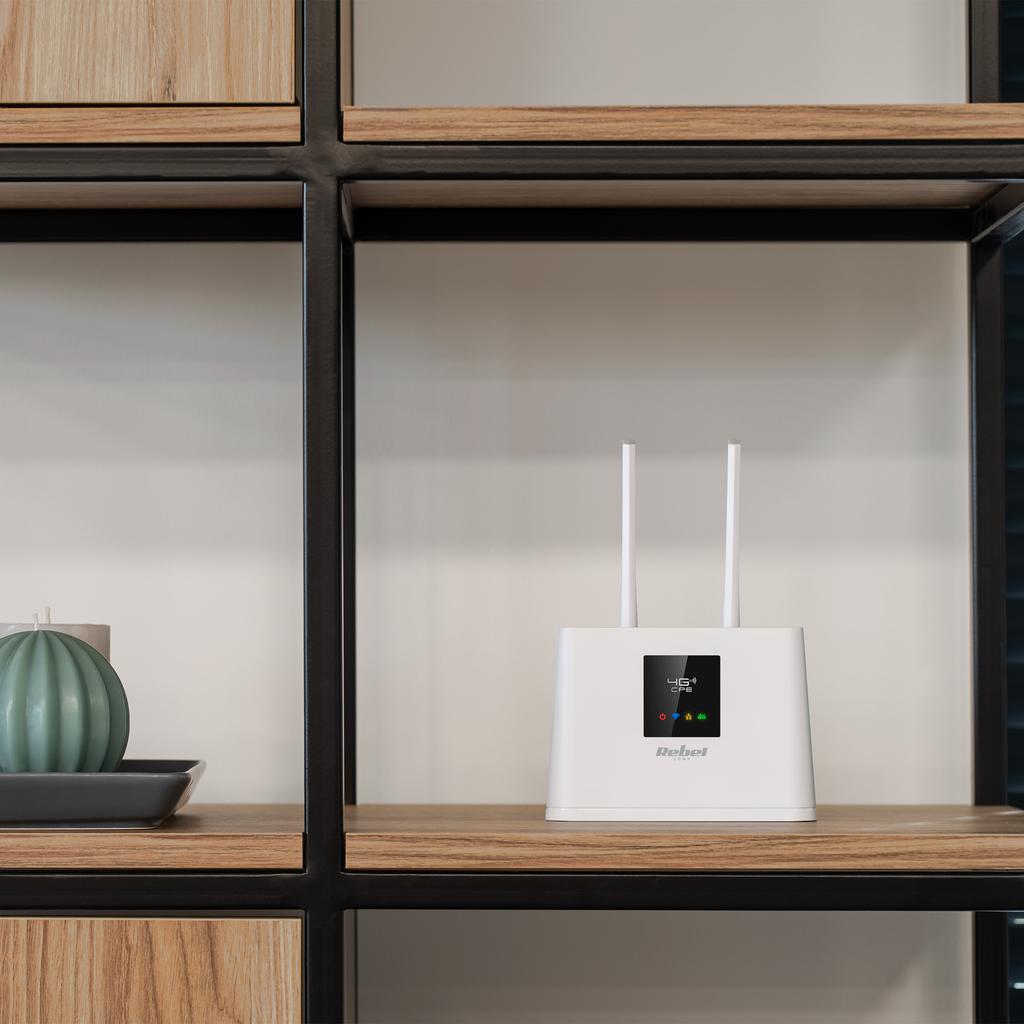 Router 4G LTE na kartę micro SIM LAN Rebel