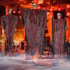 Hanging Halloween Skeleton Ghosts Decorations Scary Haunted House Prop Indoor/Outdoor Halloween Party Grimace Decor