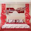 Dragon & Phoenix Wedding Room Decorations: Festive Wall Streamers Set for Bedroom & Living Room Celebration