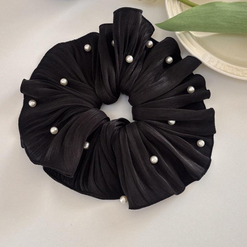 

Роскошная резинка для волос с плиссированной текстурой для стильных аксессуаров для волос, повязка на голову, держатель для хвостика, товары с бесплатной доставкой