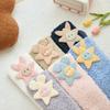 Cartoon Floor Stockings Women Mid-Calf Furry Plush Sock Harajuku Funny Tube Socks  Winter