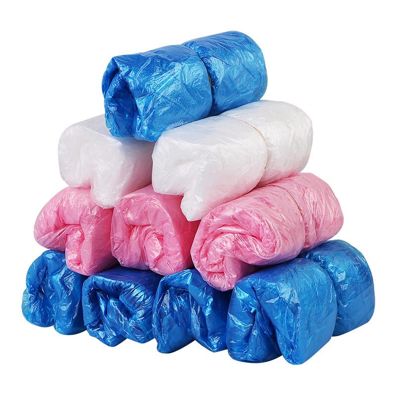 FKIV Disposable Thickened PE Plastic Shoe Covers