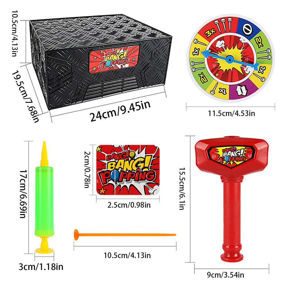 Teasing, Parody, Balloon Explosion, Decompression, Venting, Toy, Multiplayer Gathering, Interactive Board Game
