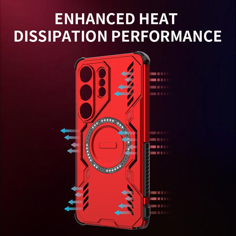 Hard Fashion Anti-Drop Case for Samsung Galaxy S26 Ultra S25 FE A17 5G S26 Plus A56 A36 A16 A55 A35 A15 Magnetic Phone Cover