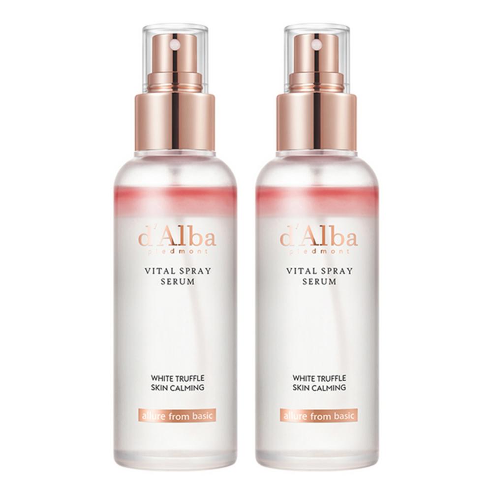 d Alba White Truffle Vital Spray Serum 100ml (2pcs) – Skin Refresh, Hydration Care, Korean 100ml (2pcs)