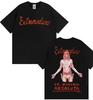 Rock Band EXTREMODURO Tour 2025 Cover T-shirt Men Women Fashion Vintage Short Sleeve T Shirts Summer Pop Loose Oversized T Shirt