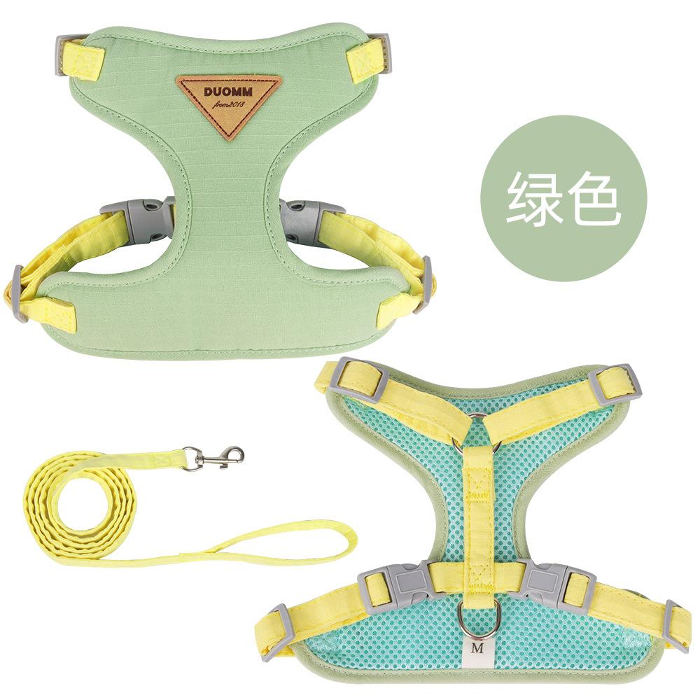 Dog Leash, Puppy Chest Strap, Positioner Can Be Installed, Explosion-proof Punch, Dog Chest Back, Pet Vest, Reflective.
