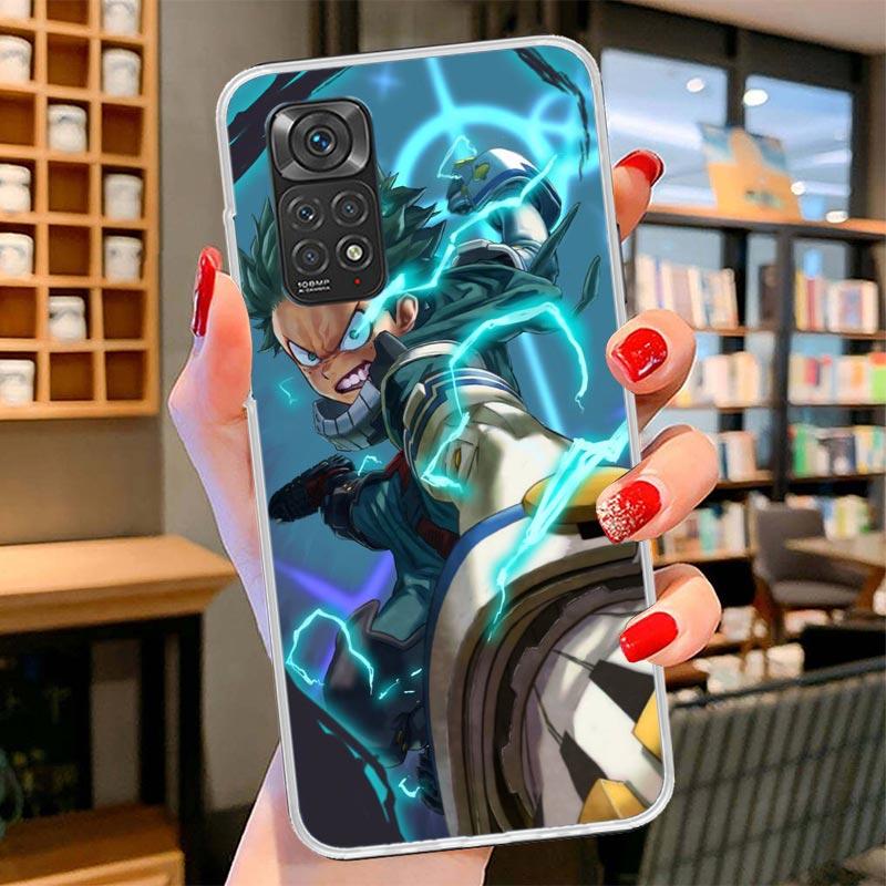 My Hero Izuku Deku Cover Phone Case For Xiaomi Redmi Note 15 14 13 12 11 10 Pro Plus 14S 12S 11S 11T 11E 10S Soft Fundas Shell R