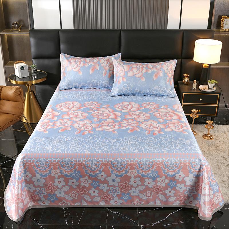 

Коврик Ice Silk, комплект из трех предметов, складной коврик, пригодный для машинной стирки, летний коврик для кондиционирования воздуха, домашний ротанговый коврик, постельное белье 2.3Mx2.5M