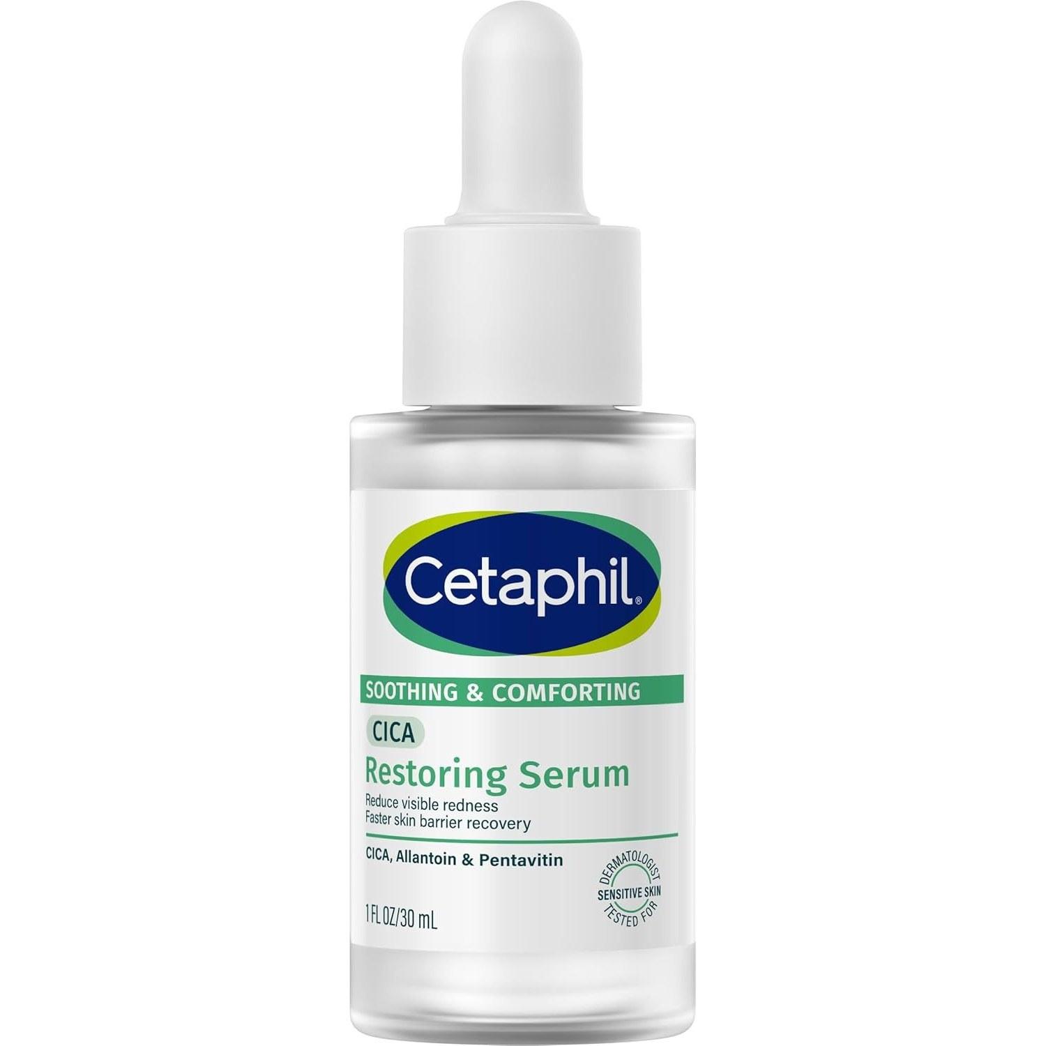 

Cetaphil Comfort Repair Glow Serum 30ml Introduction Beauty Hyaluronic Acid CICA Sensitive Skin Fluctuating Pentavitin Allantoin Low Irritation Care