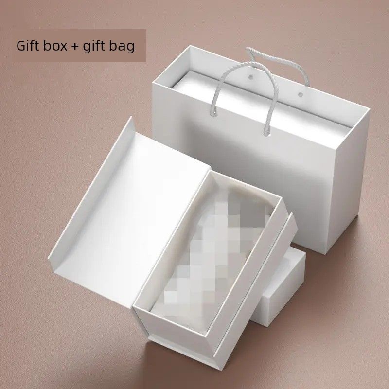 

Ceramic Inner Liner Large-Capacity Thermos Cup for Men and Women, Stylish Coffee Cup with Straw and Carrying Strap, Portable Water Cup Gift Box + Gift Bag (Without Cup) 450ml