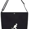 New KANGOL Cotton Handbag, Shoulder Bag, Crossbody Bag Unisex Black EB0038BKOS