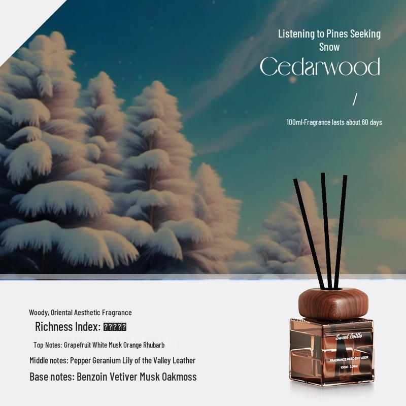 Luxury Long-lasting Rattan Diffuser: Alcohol-free, Fire-free Aromatherapy for Home & Hotel