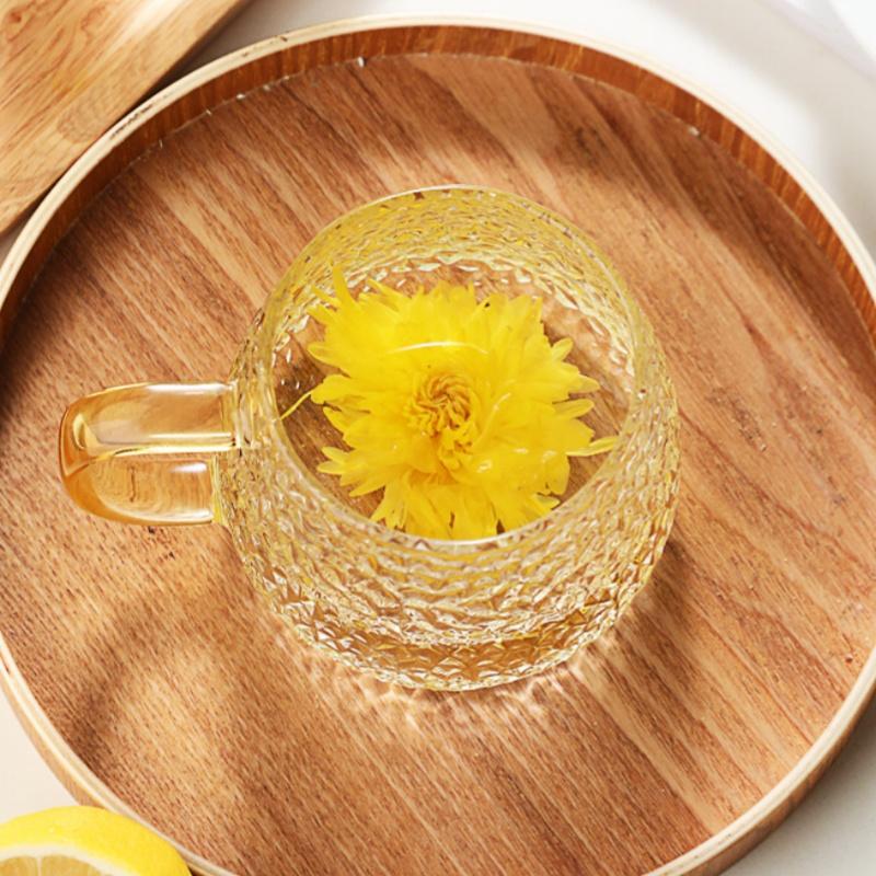 Hammer Pattern Coffee Cup Heat Resistant Glass Cups Juice Mug Office Household Drinking Glasses Kitchen Gadgets Drinkware Gifts