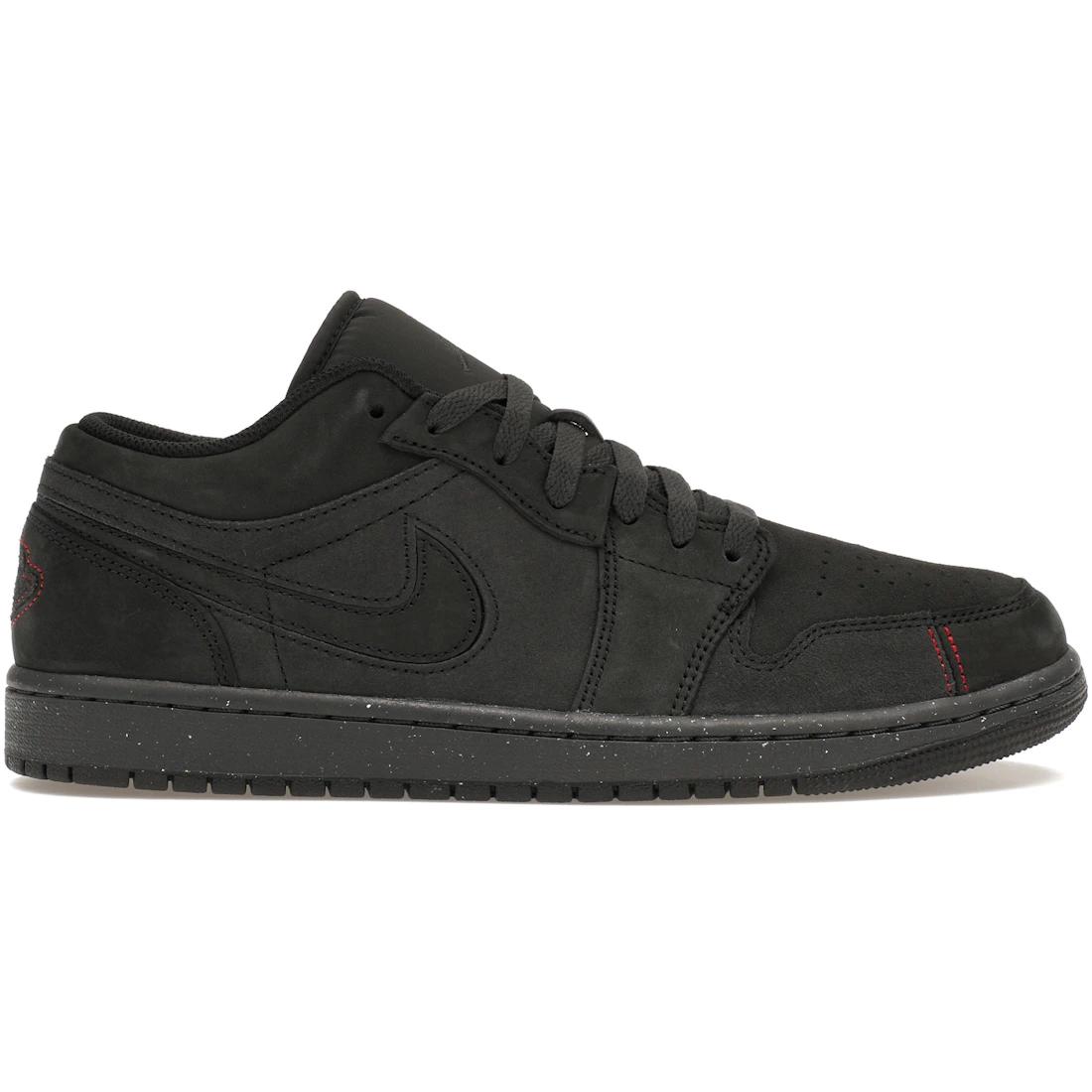 

Кроссовки Jordan 1 Low SE Craft Темно-серый Дымчатый Красный(FD8635-001) 47.5