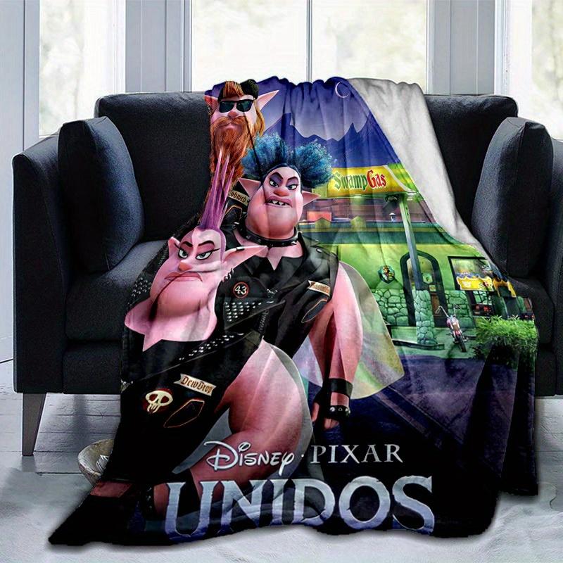 1pc, Disney Pixar UNIDOS Home Decorative Blanket Perfect for Couch, Bedroom, Living Room, Travel, Camping