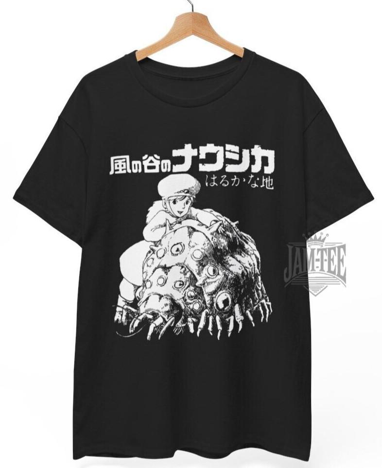 Nausicaa Valley Of The Wind T-Shirt, Music Movie Anime Gothic Unisex Tee