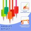 5/10 Pièces Poignée de Stylo TPR Aide à la Pratique Poignée d'Écriture Dispositif de Correction de la Posture Pour Enfant Stylo d'Écriture à la Main Porte-Stylo Jouet à Presser