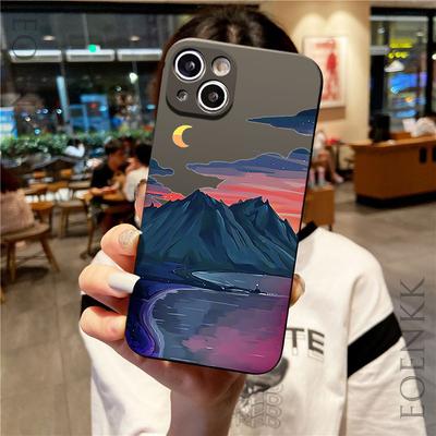 Landscape Mountain Cloud Shockproof Phone Case For Xiaomi Redmi 10 12 13 C Redmi Note 8 9 10 11 12 13 Pro Plus 5G Silicone Cover