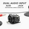 1/5/10Pcs 3 Conductor Studio Connector Panel Mount Chassis Connector Secure Locking Mechanism For Home Theater