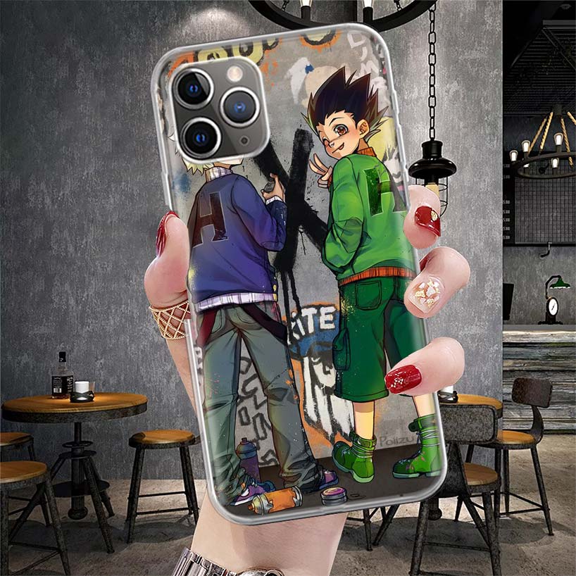 Anime Hunter HXH Soft Phone Case For IPhone 11 17 Air 16E 16 Pro Max 15 + 14 Plus 13 Mini 12 Apple 7 SE 8 Fundas Coque 11 17 Air