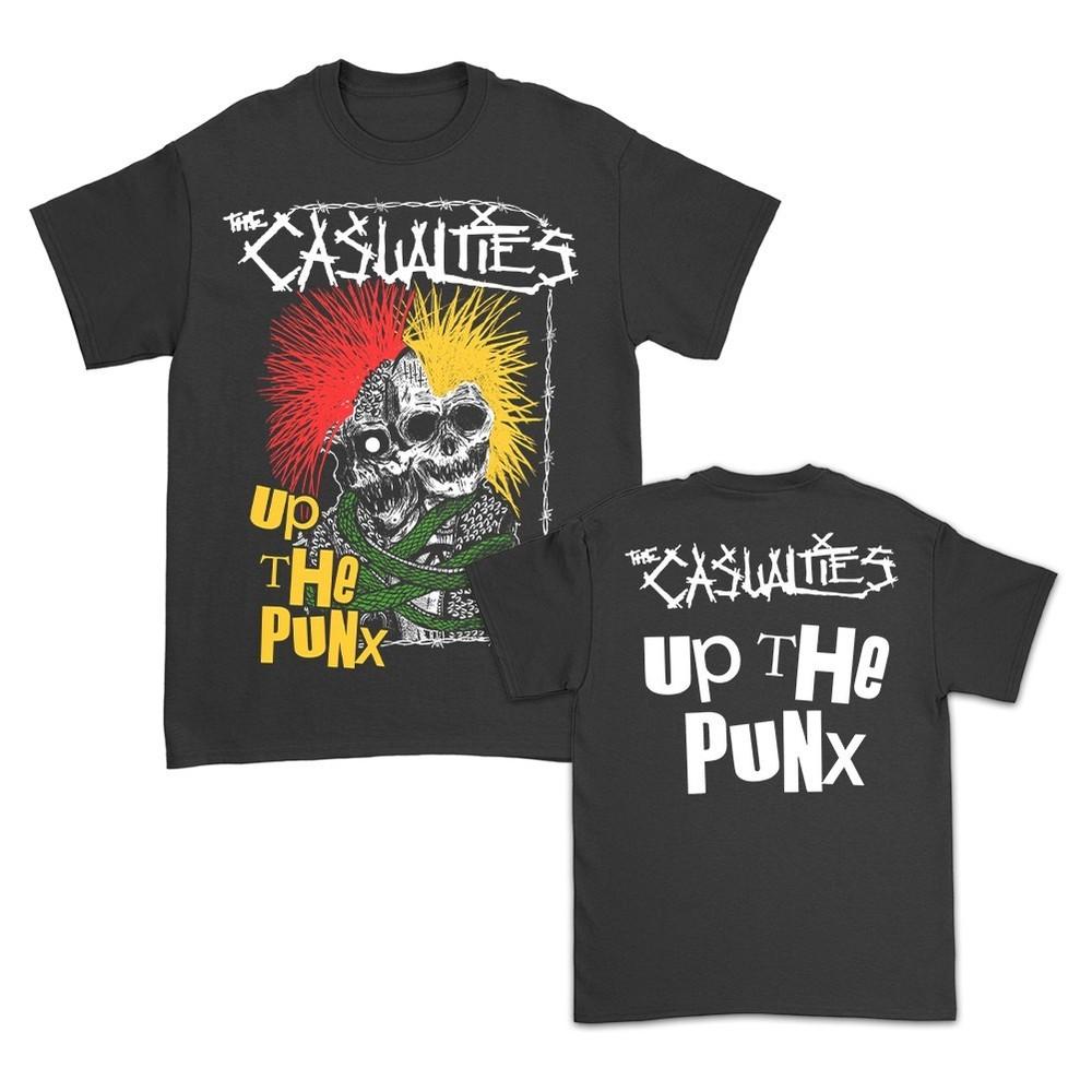 The Casualties Band Up the Punx Cotton Black S-5XL T Shirt TT434 Unisex T-Shirt XXXL