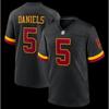 Washington Commanders 5 Daniels Football Jersey Training Game Wear Men