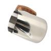 Milk Frothing Cup Inner Scale 304 Stainless Steel Dripless Spout Coffee Steaming Pitcher with Handle Original Color