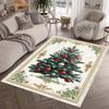 Luxuriöser Weihnachtsteppich Thema Innenbereich Wohnzimmer Matte Matten Rand Große Matte Geeignet für Schlafzimmer Fensterbank Feiertagsteppiche