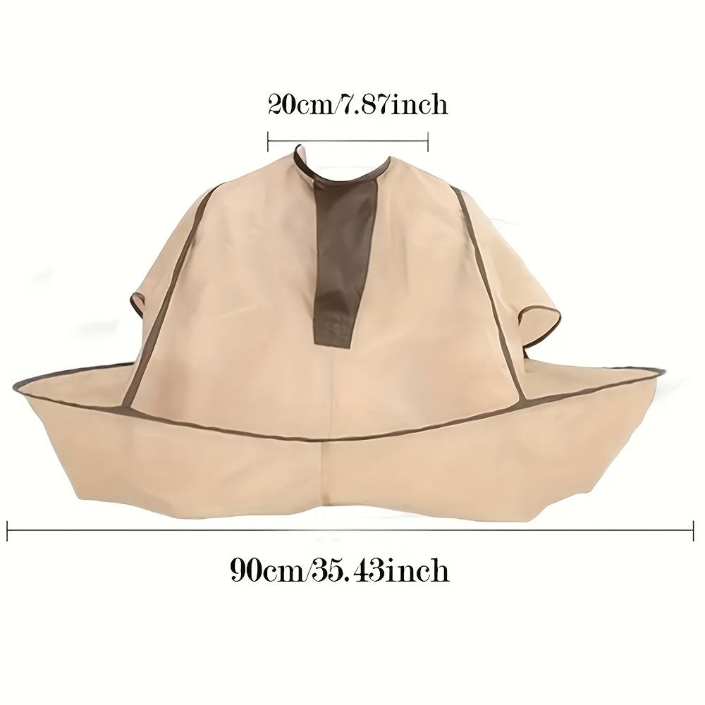 Professioneller Haarschneideumhang mit Ärmeln – Strapazierfähiger Friseurkittel aus Polyester für Erwachsene