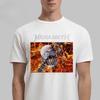 2026 Megadeth Bawełniany T-shirt Zespołu, Unisex Letni Krótki Rękaw Luksusowy Casual Vintage Moda Ins & Y2K Styl Modny T-shirt
