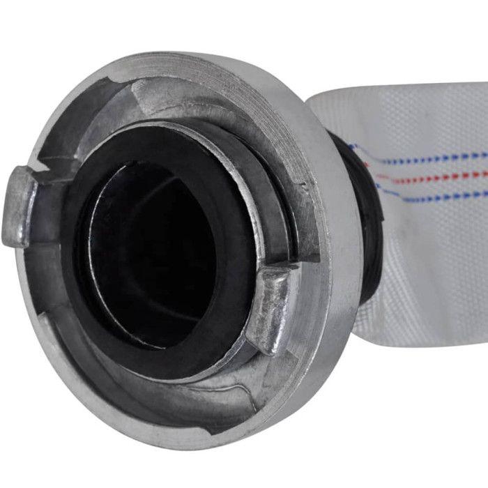 VidaXL Flat Fire Hose 30 M with 2-inch C-Storz Couplings