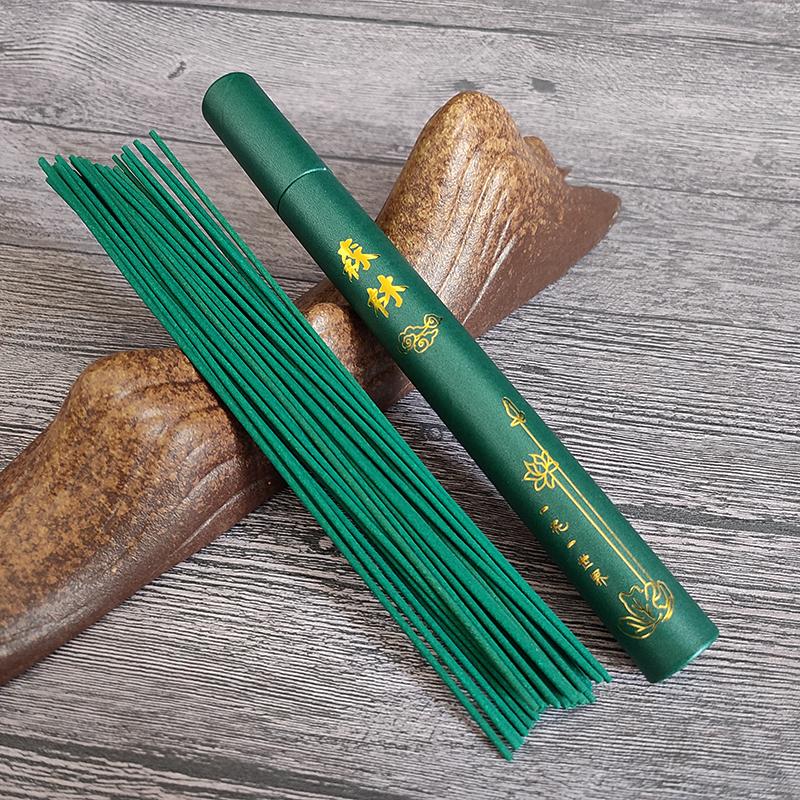 1/2Box Natural Sandalwood Mugwort Incense Sticks Anxiety Relief Mind Relaxation Air Purifier Fragrance for Sleep Yoga Meditation