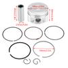 Kolbenringe Wartung Motorräder Kolbenkit Metall Hohe Genauigkeit für ATV Dirt Bike Go-Kart Ersatz für CG 125cc