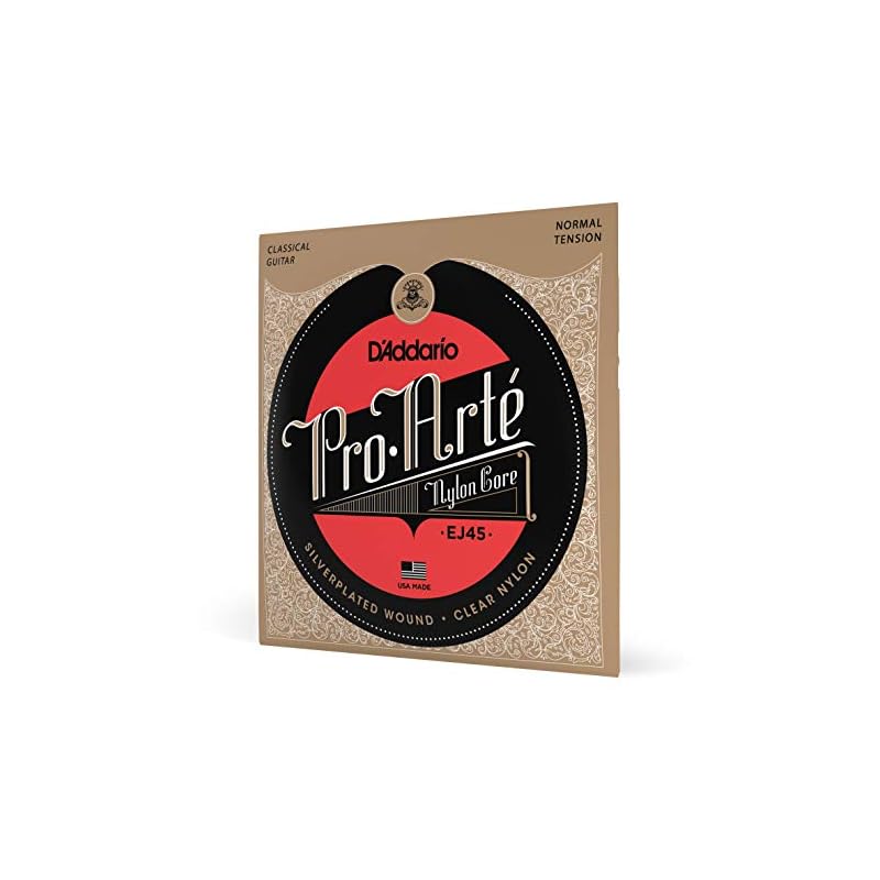 D'Addario Classic Guitar Strings Pro-Arte Silver/Clear Normal EJ45 [Domestic Genuine Product]