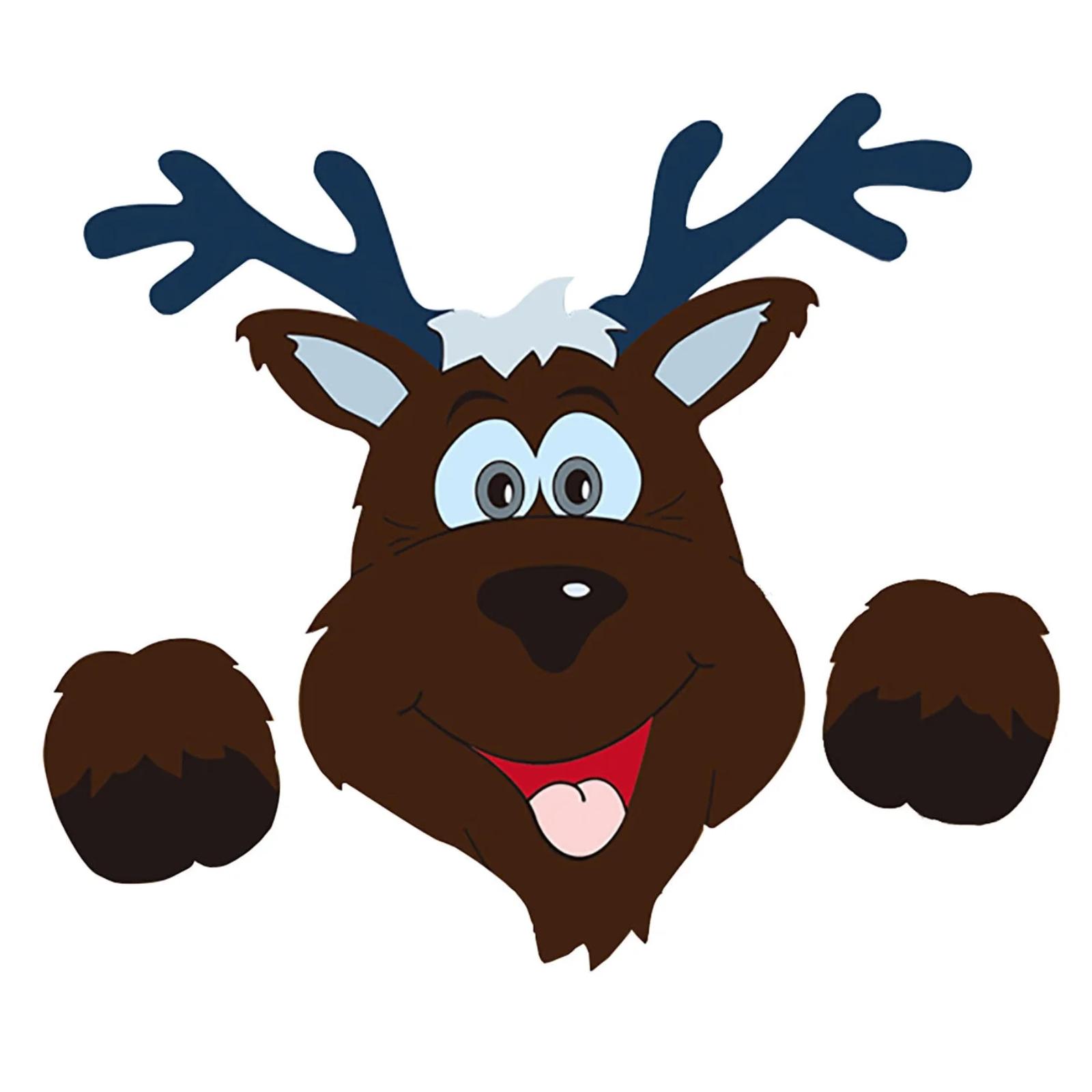 

Деревянные рождественские украшения, Санта, Олень, Снеговик, Украшения для забора, Наружные таблички для забора One Size