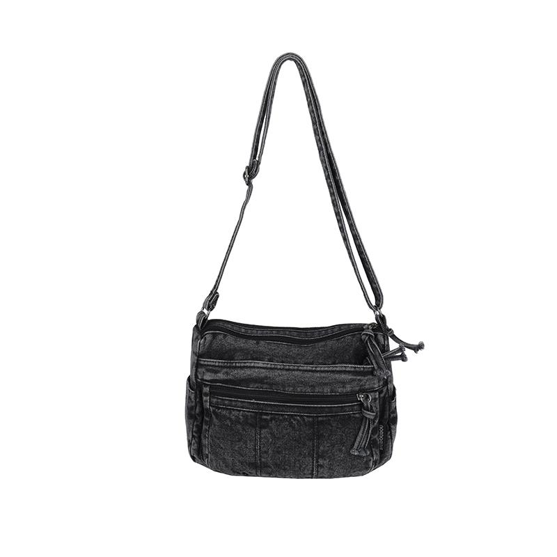 Denim Bag Women s Multi-Compartment Shoulder Bag