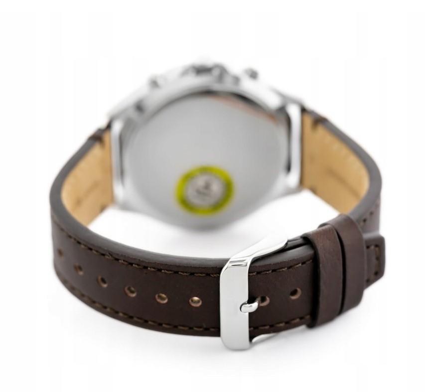 Tommy Hilfiger 1791712 Herrenuhr Braunes Armband Blaues Zifferblatt 44mm + Box