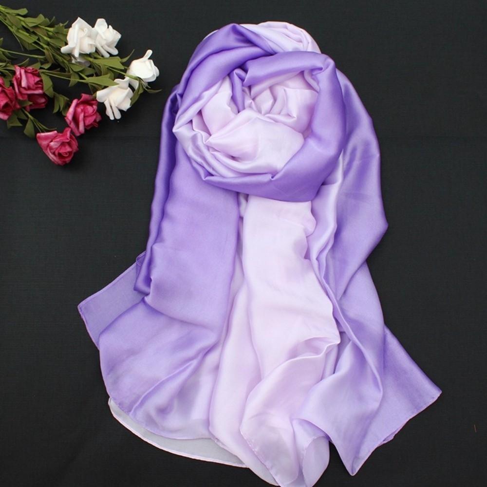 Soft Shawls and Wraps Gradient Color Belly Dance Waving Veil Retro Female Hijab