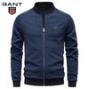 2025 Autumn and Winter Embroidery New Baseball Collar Men's Business Casual Jacket Jacket Thin Versatile Jacket for Men