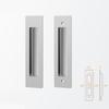 Modern Recessed Door Pull Hardware Collection Simple Installation For Wardrobes And Storage Areas
