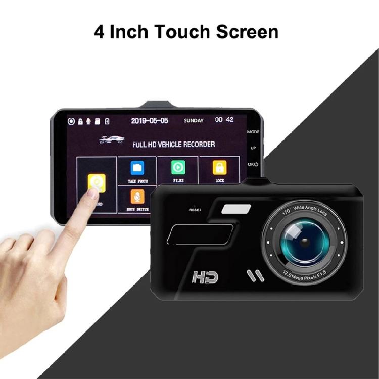 Dashboard Camera 4inch Large Screen In Car Monitoring Camera Full Protections Car Driving Recorder Easy Installation