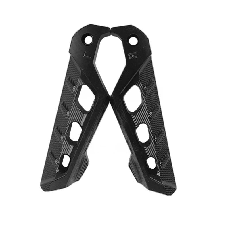 CNC Aluminum Rear Foot Pegs Anti Slip Comfortable Footrest for Motorcycle Scooter Modification Accessories