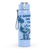 1PC Silly Goose On The Loose Bird Print 750ml Color Plastic Sports Water Bottle Leakproof Flip Straw Lid Suitable for Sports Office Home Use