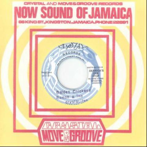 

7inch Record RAMON, CRYSTALITES / BONGO HERMAN, - Golden Chickens / Hail I DSRDH7021 Crystal/Dub Sto 1970 Japan Reggae, Ska & Dub