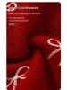 DUUDUU 2025 Chinese New Year Red Baby Dress - Girls' Autumn/Winter Toddler Outfit Set